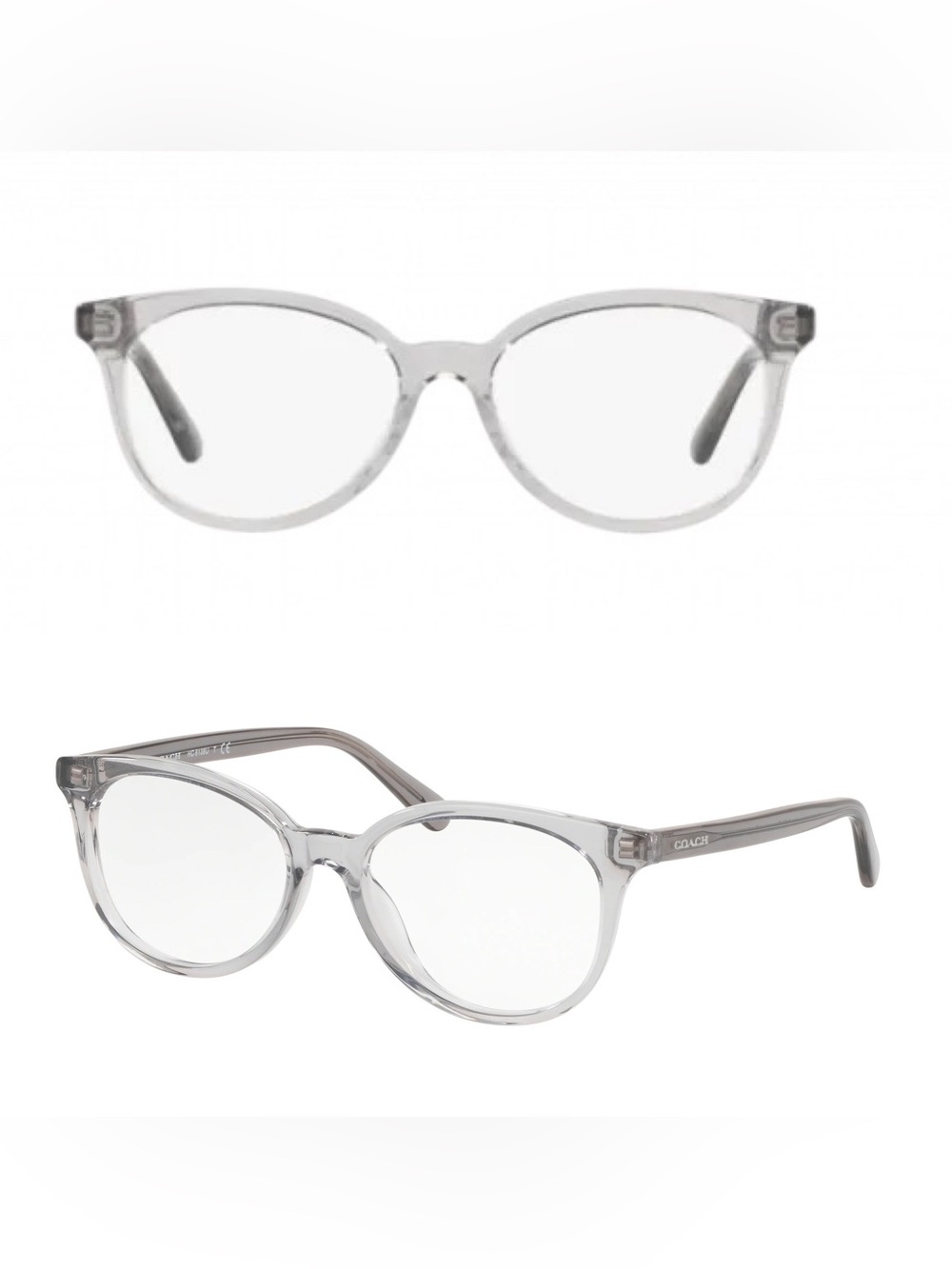 COACH 5176 Transparent Gray Frame - Picture 1 of 9